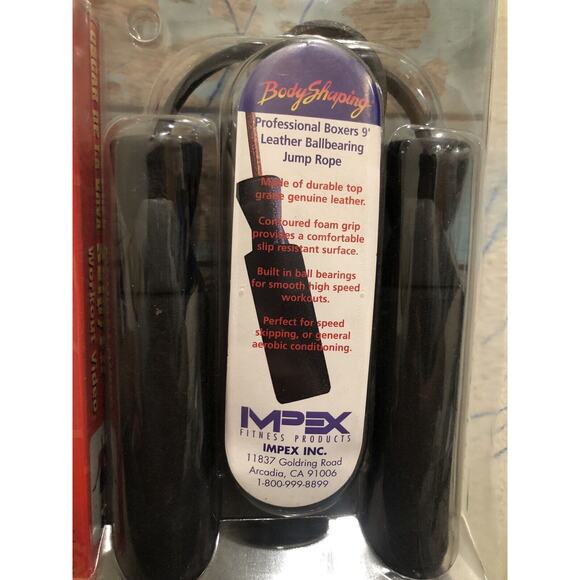 Vintage Vhs Autographed By Oscar De La Hoya New Skip Fit Video Set Leather - Picture 7 of 7